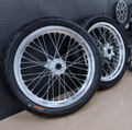 Chrome Supermoto Wheels