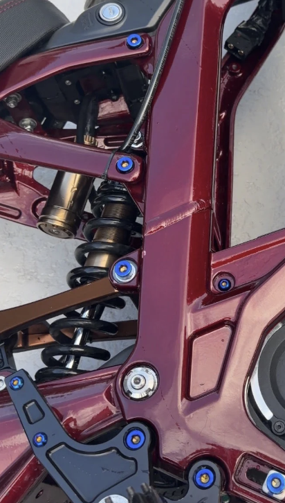 Titanium Triangle Bolts