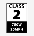 Class 2 Ebike Sticker